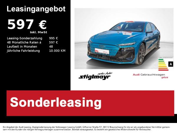 Audi A6 e-tron Sportback S-line edition one B&O+HUD