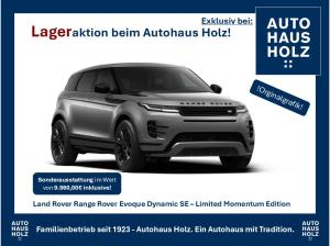 Land Rover Range Rover Evoque Sondermodell Momentum Dynamic SE -  20ZOLL SCHWARZ - SCHWARZ PAKET - KOMFORTPAKET - SHZ - FAHRPAKET