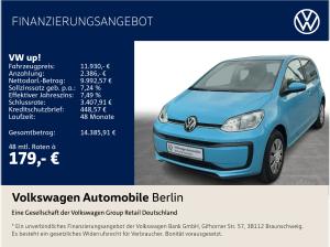 Volkswagen up! 1.0 Klima Radio GRA PDC