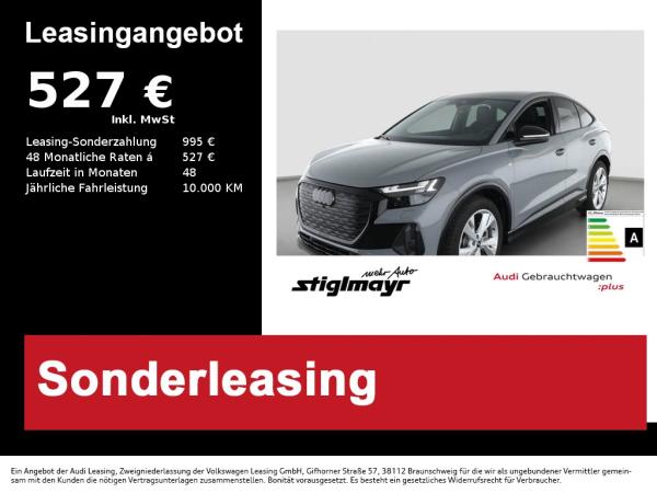 Audi Q4 e-tron Sportback edition S line 45 82-kWh+ACC