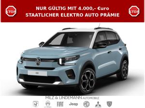Citroën C3 E-C3 TEAM D ELEKTRO /  !! INKL. 4.000,- € Elektro-Prämie als Anzahlung - Privat !! / FREI ZU KONFIGU