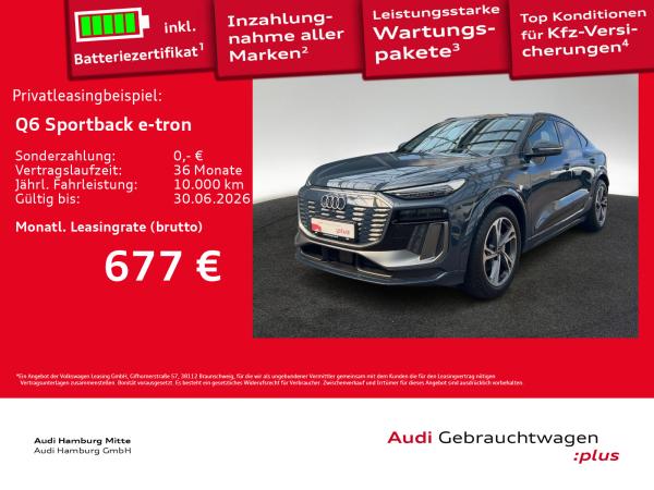 Audi e-tron Q6 Sportbackperformance S line AHK LM20
