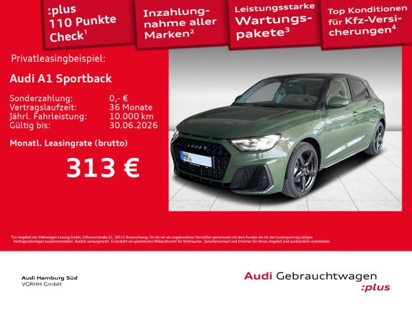 Audi A1 Sportback 30 TFSI S line S tronic Virtual Klima Sitzhzg