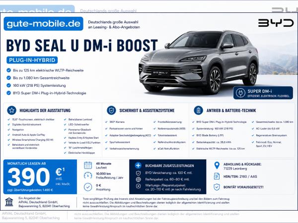 BYD Seal U DM-i Boost