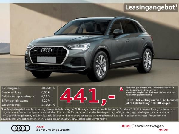 Audi Q3 40 TFSI qu LED NAVI+ PDC+ SHZ Virtual 18