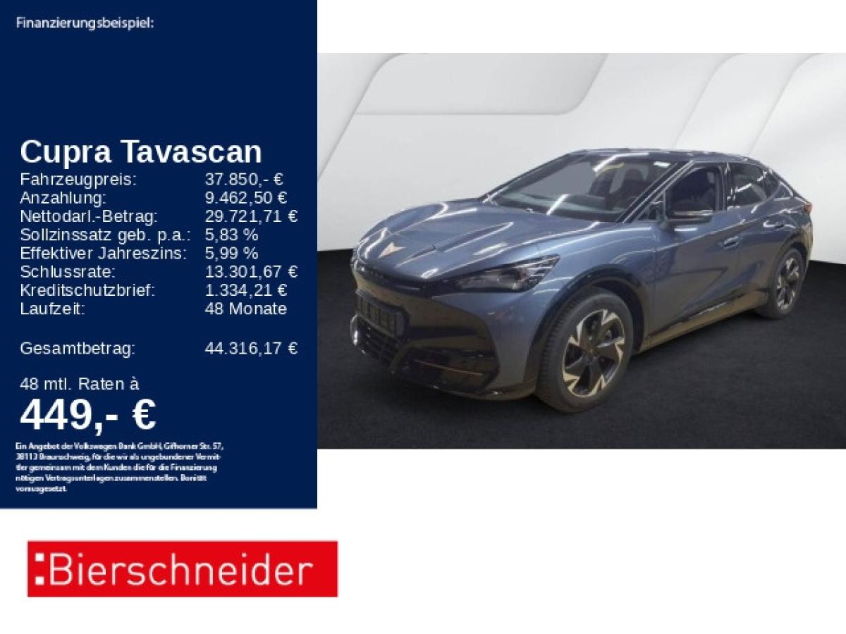 Cupra Tavascan Endurance WÄPU SHZ GANZJAHR