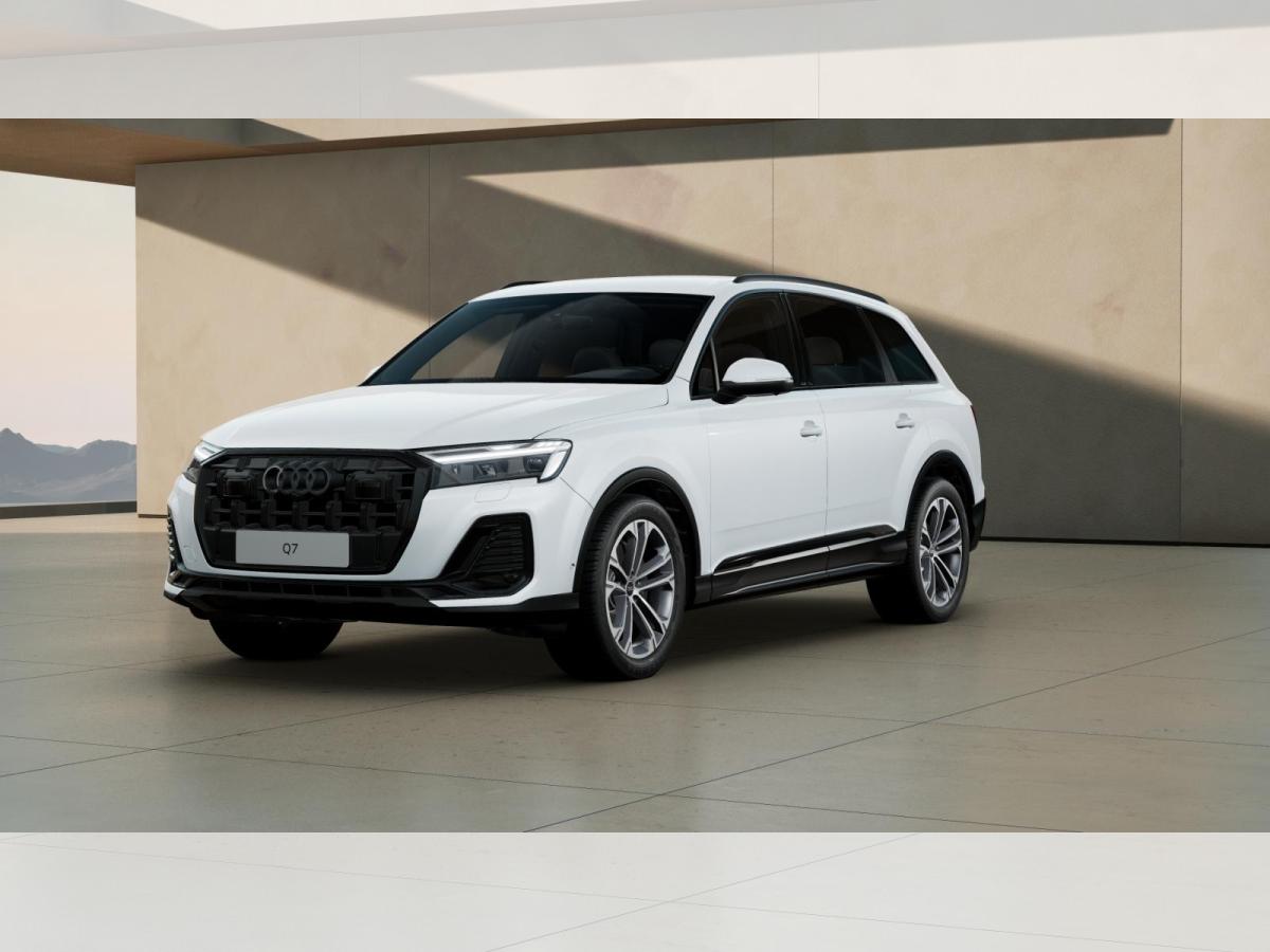Audi Q7 S line 45 TDI quattro, AHK, Matrix, Standheizung, Optikpaket Schwarz, Allradlenkung, 8-Fach bereift
