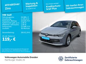 Volkswagen Golf VIII Life 1.5 TSI DSG LED PANO HARMAN TRAVEL