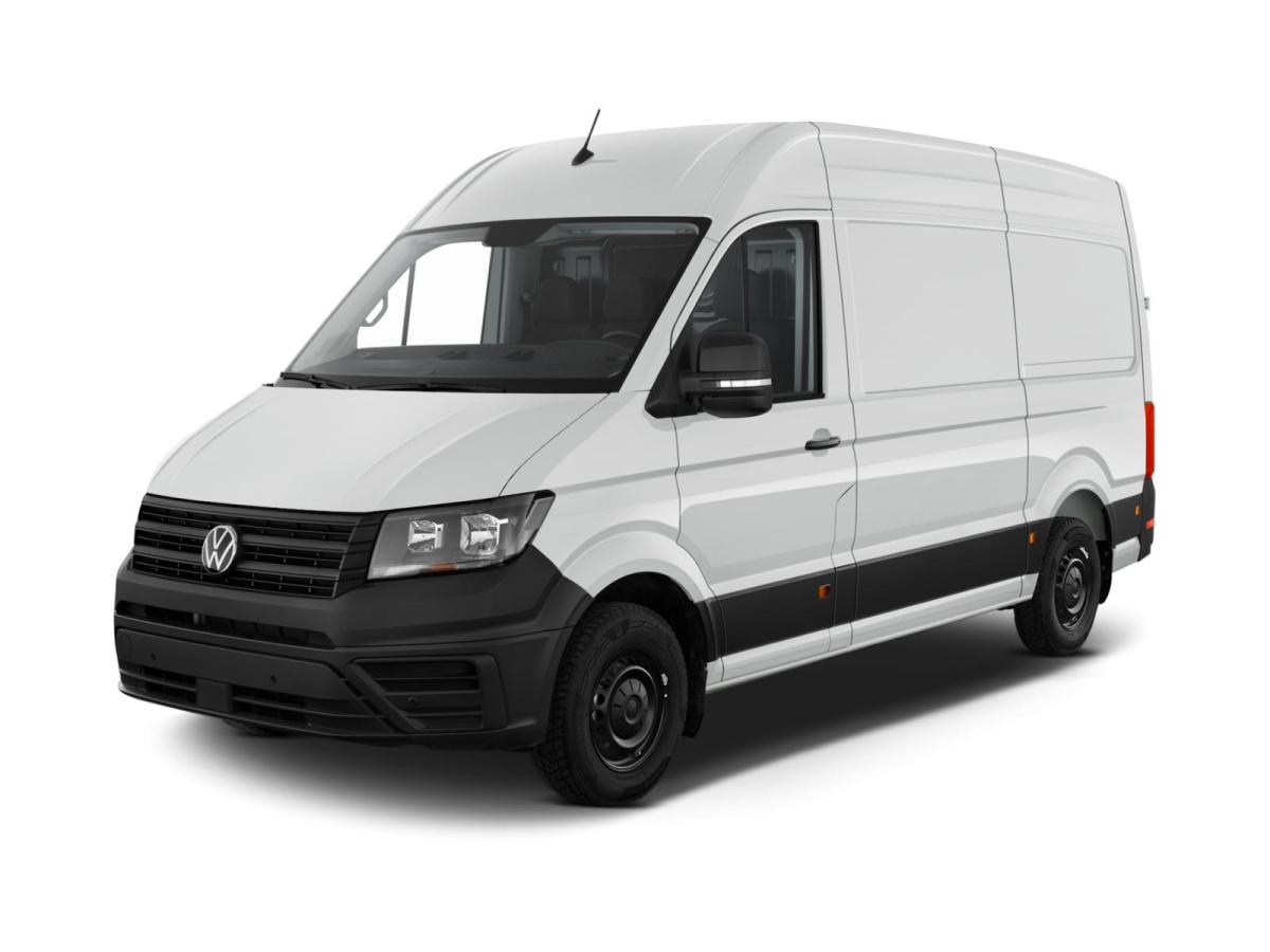 Volkswagen Crafter 35 Kasten HD Motor: 2,0 l TDI EU6-EC SCR 103 kW Getriebe: Frontantrieb 6-Gang-Schaltgetriebe Radstan