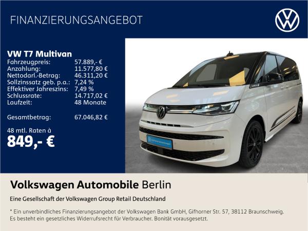 Volkswagen Multivan 2.0 TDI DSG Edition Navi LED SHZ AHZV