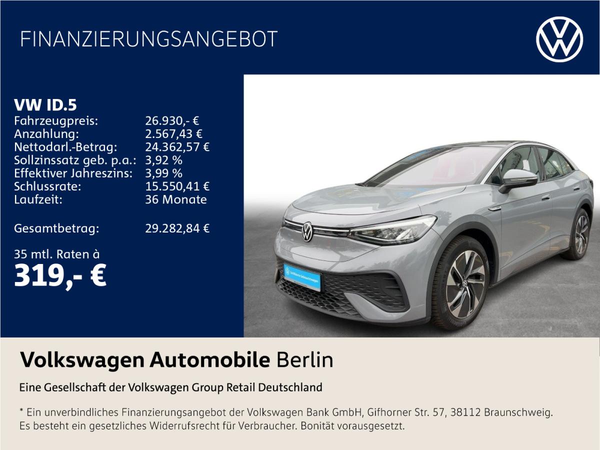 Volkswagen ID.5 Pro Performance 150/77 Navi LED ACC SHZ