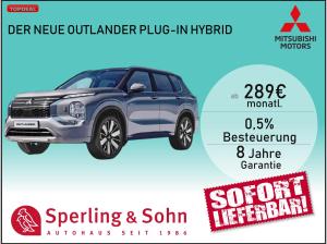 Mitsubishi Outlander Plug-In Hybrid PLUS mit 0,5%-Regelung ❗"Tolle Ausstattung"❗ ✔️GEWERBE-DEAL✔️