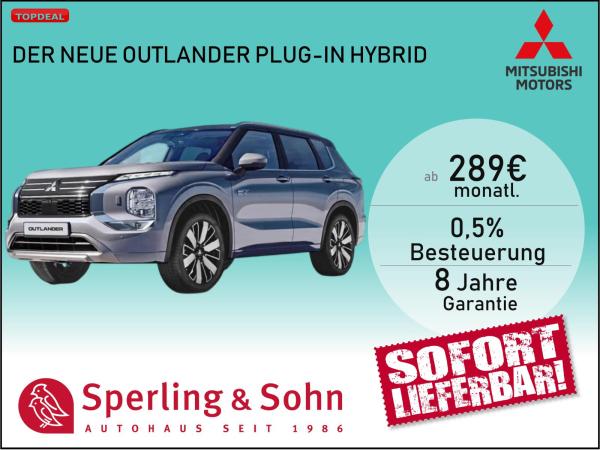 Mitsubishi Outlander Plug-In Hybrid PLUS mit 0,5%-Regelung ❗"Tolle Ausstattung"❗ ✔️GEWERBE-DEAL✔️