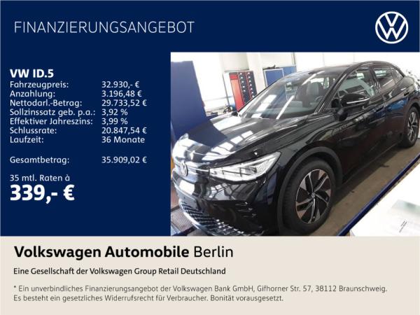 Volkswagen ID.5 GTX 220/77 Wärmepumpe Navi LED ACC PDC