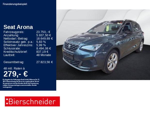 Seat Arona 1.0 TSI DSG FR ACC LED NAVI SHZ CAM