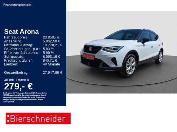Seat Arona 1.0 TSI DSG FR ACC LED NAVI SHZ CAM