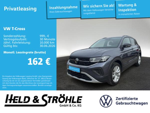 Abbildung Leasingangebot VW T-Cross