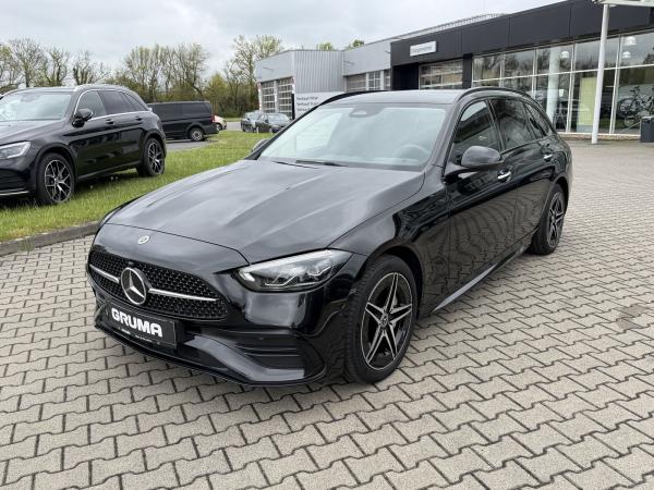 Mercedes-Benz C 300 e T-Modell mit 0,5% Versteuerung+AMG+Night+Keyless+LED+AHK+2 Jahre Garantie