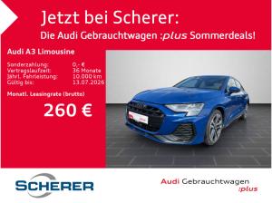 Audi A3 Limousine S Line 30 TFSI S tronic AHK RFK NAVI SHZ