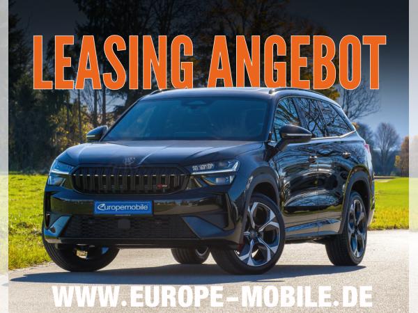 Skoda Kodiaq RS 2.0 TSI 195kW 4x4 DSG (UVP 66.009€) 7-SITZE/PANO/MATRIX/TRAILER/WINTER/360/CANTON/4J.GARANTIE/UVM