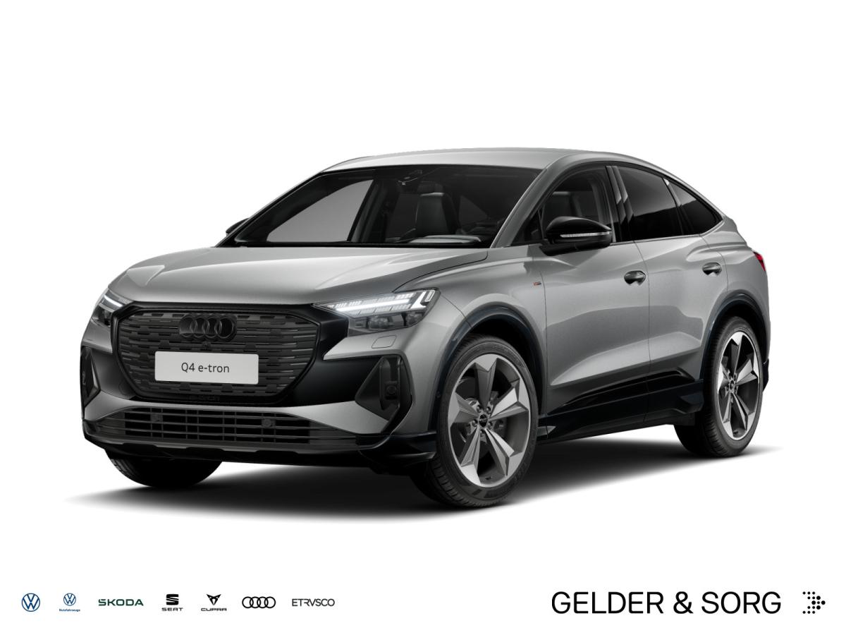 Audi Q4 e-tron Q4 Sportback 45 e-tron S line 548km/WLTP*schwarz
