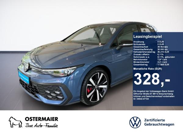 Volkswagen Golf VIII GTE BLACK STYLE 1.5eTSI DSG HYBRID ACC.5J-G.AHK.KAMERA.NAVI+VC.HUD