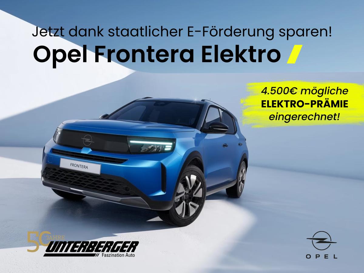 Opel Frontera Electric 44kWh Batterie 113PS - inkl. Winter-Paket - inkl. 4.500€ im Leasingangebot für Sie eingerec