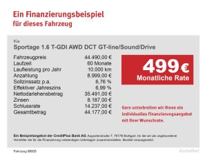Kia Sportage 1.6 T-GDI AWD DCT GT-line/Sound/Drive LED