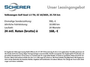 Volkswagen Golf VIII Goal 1.5 TSI AHK NAVI CARPLAY ACC GJR