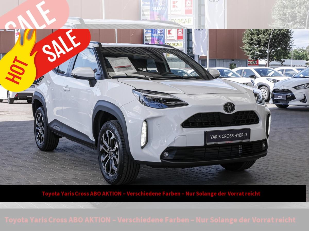 Toyota Yaris Cross AUTOABO🛡️ Versicherung +🔧Wartung inkl. |590€ Anz.