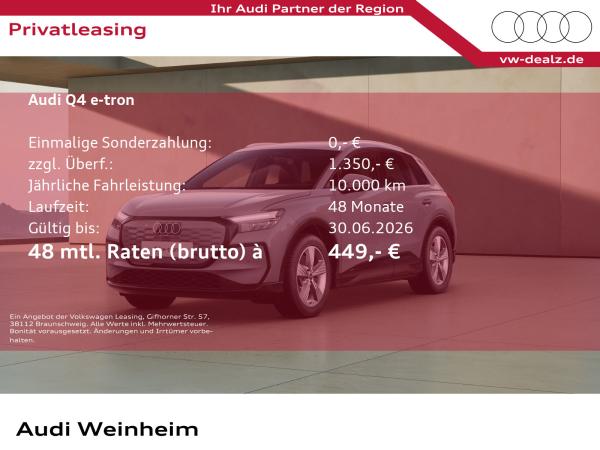 Audi Q4 e-tron Q4 SUV e-tron