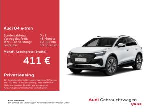Audi Q4 e-tron Q4 40 e-tron advanced SHZ Sportsitz Navi plus LED Black uvm