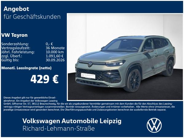 Volkswagen Tayron R-Line TDI 4M Preisvorteil 10849 €