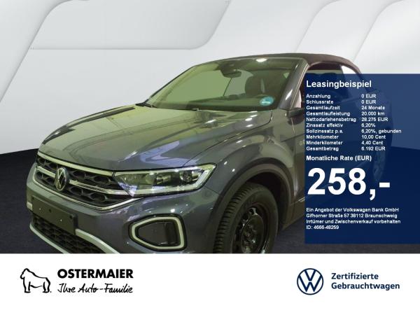 Volkswagen T-Roc Cabriolet GOAL 1.5TSI DSG NP.47T NAVI.LED+.SHZG.18