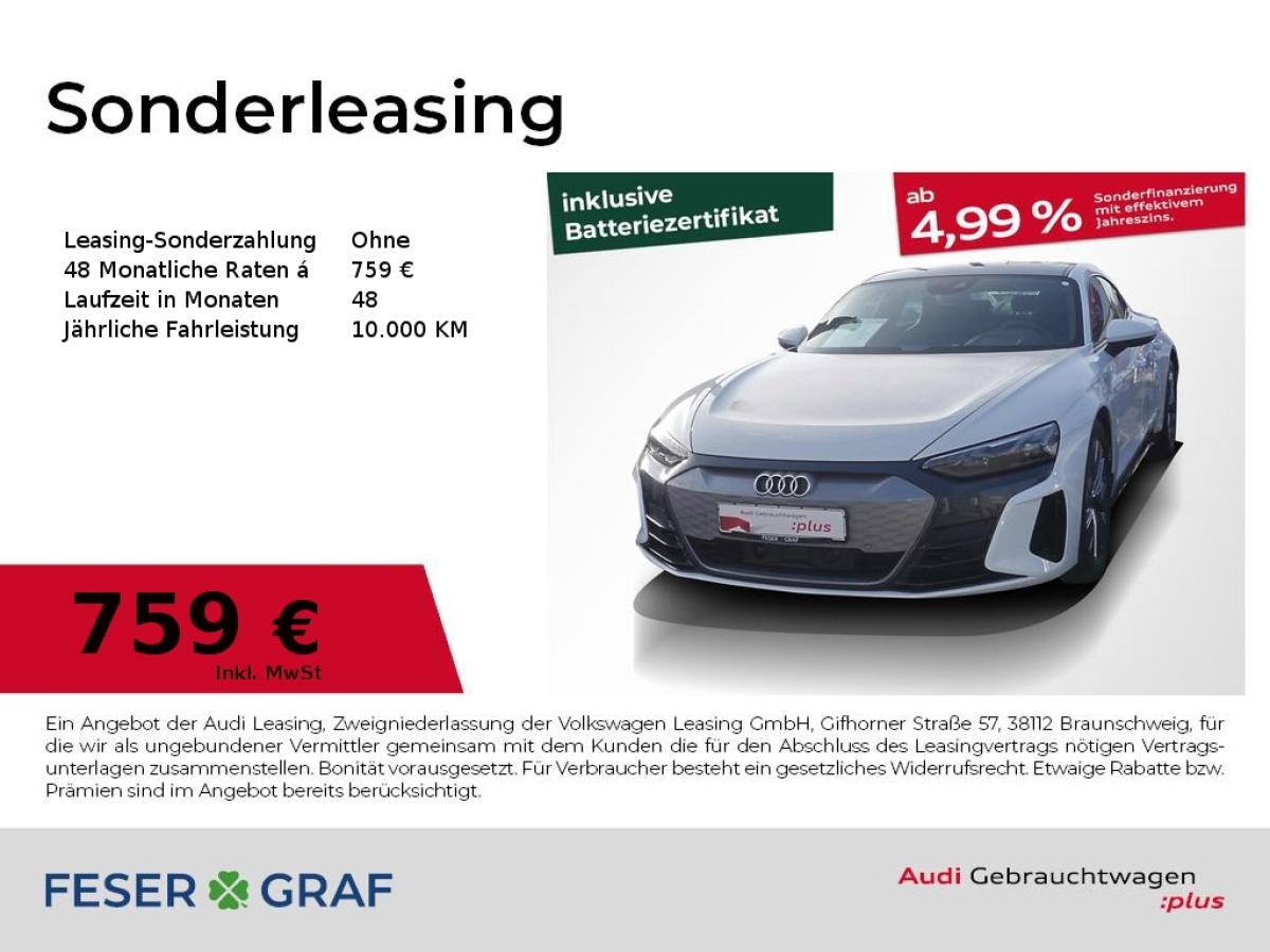 Audi e-tron GT RFK Navi SHZ Leder LED PDC 19