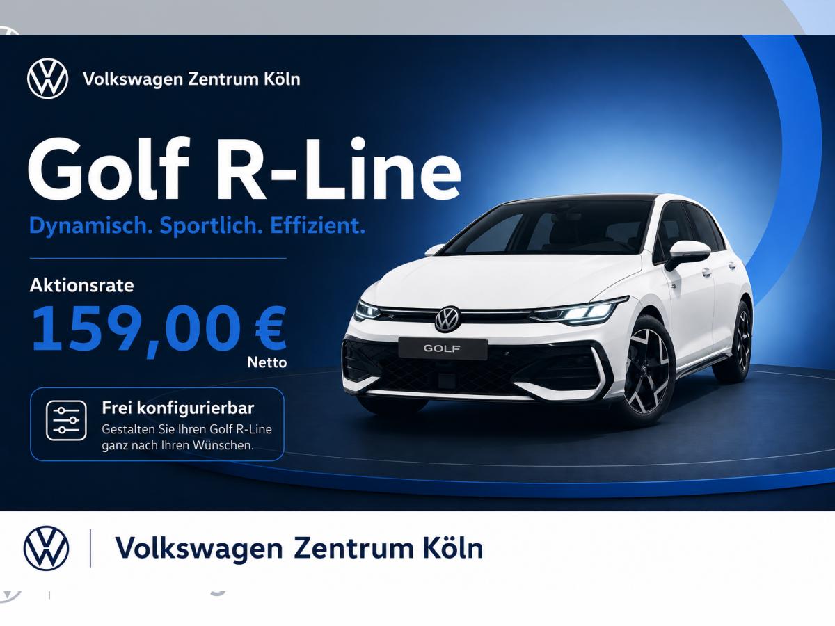 Volkswagen Golf R-Line 150PS DSG ❗️GEWERBE AKTION❗️Volkswagen Zentrum Köln✨