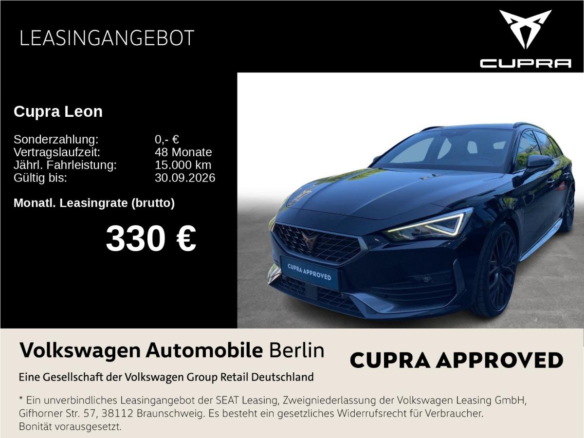 Cupra Leon Sportstourer 2.0 TSI DSG VZ CUP Navi LED
