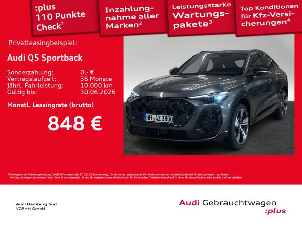 Audi Q5 Sportback TFSI qu. S tronic S LINE/PANO/LED+