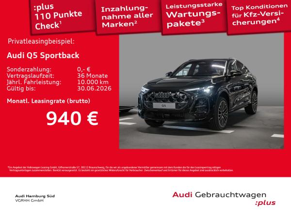 Audi Q5 Sportback TDI qu. S tronic S LINE/PANO/LM21