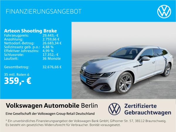 Volkswagen Arteon Shooting Brake 1.4 TSI DSG eHyb R-Line