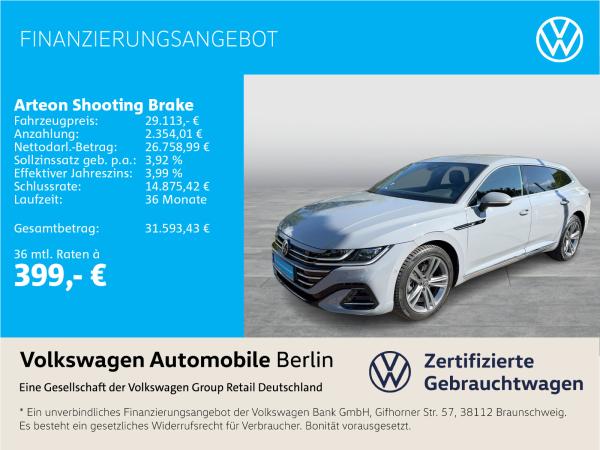 Volkswagen Arteon Shooting Brake 1.4 TSI DSG eHyb R-Line