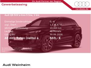 Audi Q6 e-tron Q6 SUV e-tron quattro Klima NAVI PANO AHK LED