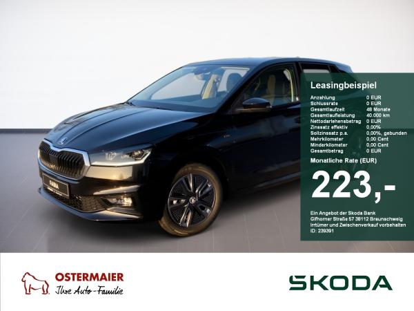 Skoda Fabia Tour 1.0TSI LED.NAV.WINTER.VC.KAM.KESSY.AHK.LaneA.SUNSET.DAB+