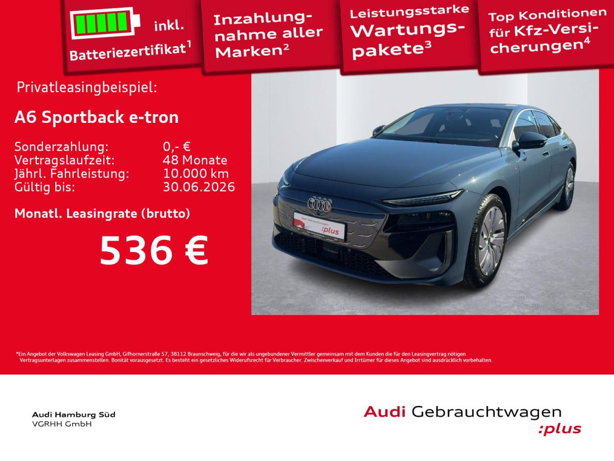 Audi A6 e-tron A6 Sportback e-tron S line LM21/TECH-PLUS/AHK
