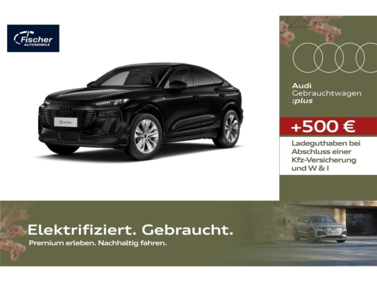 Audi Q6 e-tron Sportback S line Performance AHK/PDach