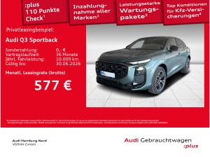 Audi Q3 Sportback 1.5 TFSI S tronic S line Navi AHK