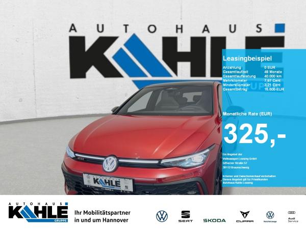 Volkswagen Golf 2,0 l TSI GTI SOFORT VERFÜGBAR! CarPlay Pano Black Matrix ACC AHK LED