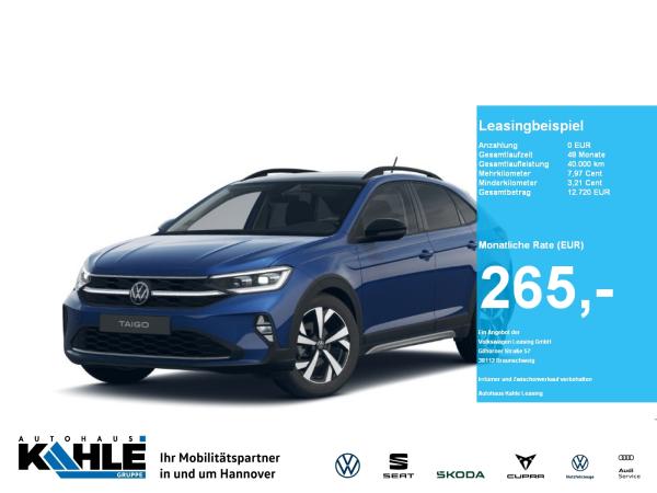 Volkswagen Taigo 1.0 TSI DSG Style SOFORT VERFÜGBAR! CarPlay Black Matrix ACC