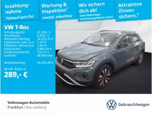 Volkswagen T-Roc 1.0 TSI Goal Navi Spurwechselassistent LED Heckleuchten Sitzheizung DAB+