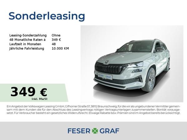 Skoda Karoq Sportline 2.0 TSI DSG - AHK,SHZ,LHZ